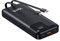 Portable Charger, 20000mAh 22.5W Power Bank PD3.0 QC4.0 Quick Charge, Built in Dual Cables 4 Outputs and Dual inputs External Battery Pack Compatible with iPhone Samsung Huawei (Black)