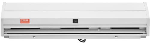 VEVOR Rideau d'air intérieur commercial de 0,9 m, super puissance, 2 vitesses, 1528 m³/h, rideaux d'air muraux certifiés UL pour portes, ventilateur intérieur sur porte avec interrupteur de fin de cou