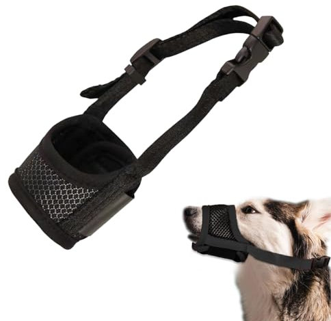 Thoquene Maulkorb für Hunde, Verstellbarem Riemen Große Hundemaulkorb