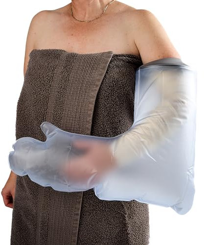 StrideOn Waterproof Arm Plaster Cast, Bandage and Wound Covers (Full Length Arm)
