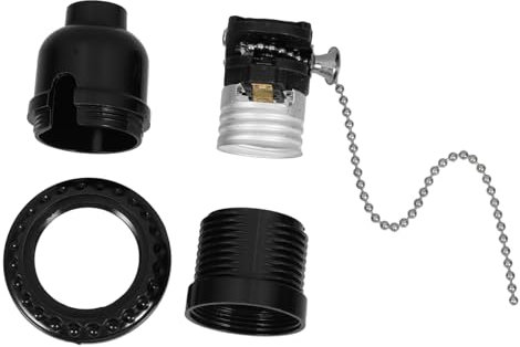 GETAJGHSD Douille De Lampe à Traction Accessoire De Plafond Élégant Et Durable Prise De Lampe Compatible Avec Différents Ampoules Idéale Pour Éclairage Intérieur Et Longue Durée