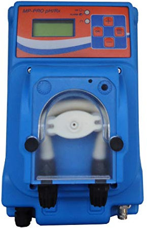 Peristaltische Dosierpumpe mit proportionaler Dosierung zur pH- oder Redox-Messung (ORP), Modell MP-PRO PH/RX - 3 l/h,230 VAC, Santoprenmembranschlauch zur Säure- oder Chlordosierung