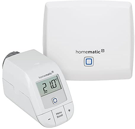 Homematic IP Smart Home Starter Set Heizen Basic mit Access Point und Heizkörperthermostat Basic