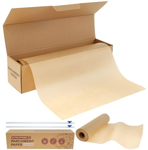 2 láminas de horno permanentes para horno, 0,3 m x 79,8 m, papel de horno reutilizable, alfombrilla permanente de doble cara con tiras de corte, lámina para hornear, resistente al calor, antiadherente