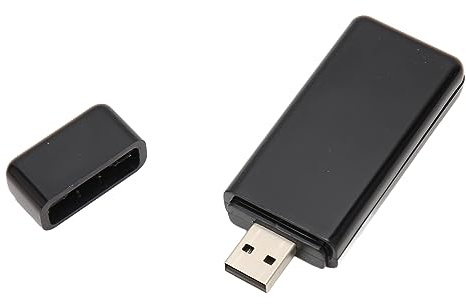 Ejoyous USB WLAN-stick för TV, WiFi-adapter för PC ethernet dongel nätverksadapter dual band 2,4 GHz/5 GHz 300 Mbps, kompatibel med 7/8/10/11 WIS09ABGN-serien TV-apparater