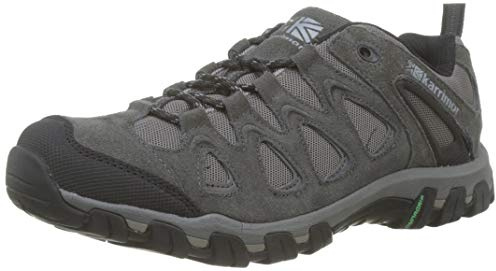 Karrimor Men's Supa 5 Low Rise Hiking Boots, Grey Dark Grey, 10 UK
