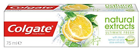 Colgate Ultimate Fresh Natural Extracts with Asian Lemon Oil and Aloe Extracts Toothpaste, 75 ml
