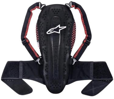 Alpinestars 1632029 Nucleon KR-2 Schiena, M, Nero/Rosso