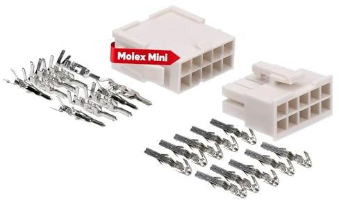 Molex Mini-Fit Jr. Anslutningssats 10 Poler för PC-Komponenter Kali-2410