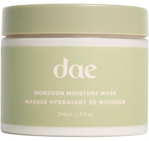 DAE Monsoon Moisture Mask - Intense Hydration, Leaves Hair Glossy & Smooth, Strengthens Elasticity, Helps Prevent Damage (8 oz)