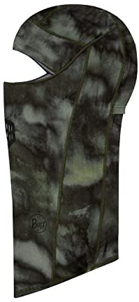 Buff Balaclava, Thermonet Hinged, Adulto Hombre Mujer, Green, Talla unica