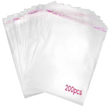 MAGIC SELECT 200 Bolsas de Celofán Transparente