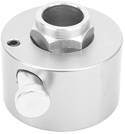 Lenkrad-Schnellverschluss-Trennnabe mit Druckknopf für 3-Loch-Lenkrad (Silber)