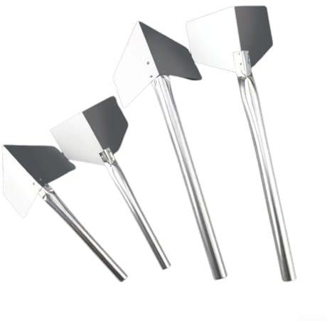 Paleta de esquina profesional para exteriores, acero inoxidable, herramienta de enlucido de 90 grados (esquina externa pequeña)