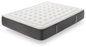 HÄUSBED - Colchón Premium Barroco | Muelles Ensacados y Viscoelástica Gel D60 | Altura 29 cm | Reversible Verano/Invierno con Tejido 2D Transpirable | Firmeza Medio Alta | Hipoalergénico (120x180 cm)