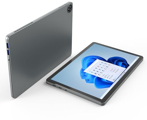 Breloom Tablet Win 11 Pro da 12, SSD da 12 GB di RAM da 1 TB, processore Intel Pentium Gold 6500Y (fino a 3,4 GHz), BT5.2, Wi-Fi 6, Type-C, Micro HDMI, USB3.2 + USB2.0, fotocamere da 8 MP+5 MP (12
