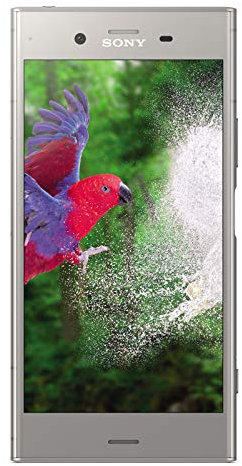 Sony Xperia XZ1 Smartphone (13,2 cm (5,2 Zoll) Triluminos Display, 19MP Kamera, 64GB Speicher, Android) Silber - Deutsche Version
