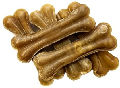 Maltbys' Stores 20x Small 4 Pressed Rawhide Bones Dog Treat Chews [LOD3]