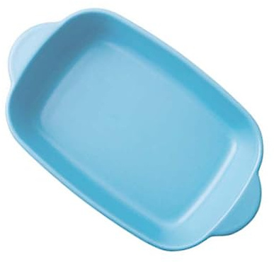 ABOOFAN Utensilios Para Hornear Asas Bandeja De Cerámica Para Horno Microondas y Lavavajillas Bandeja De Horno