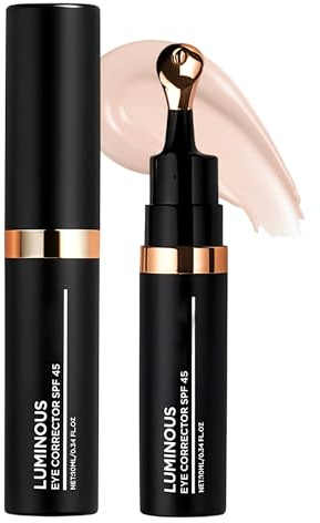 Erinde Eye Concealer, Aufhellender Augenpflege-Concealer mit Anti-Aging-Effekt, Kaschiert Rötungen, Augenringe und Pigmentflecken, Hohe Deckkraft, Getönte Augencreme für Helle Haut #01 Ivory White