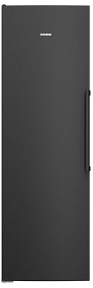 Siemens iQ500, fristående kylskåp, 186,2 x 59,5 cm, borstat svart stål anti-fingertryck, KS36NAXCG