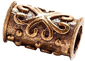 NKlaus Wikinger Haar Bartperle KNUD Haarschmuck Bronze 7671