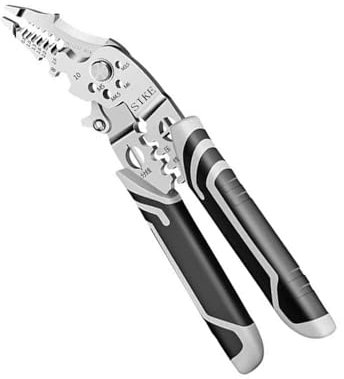 Alicates pelacables profesionales de múltiples usos para renovación del hogar, montaje de equipos industriales, instalación eléctrica