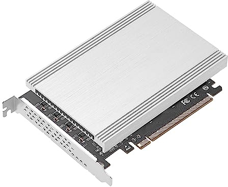 Guaber PCIE X16 Bis 4port M.2 NVME Adapter Expansion Card 256G Für 2230 2242 2260 2280 NVME SSD Raids Kapazität