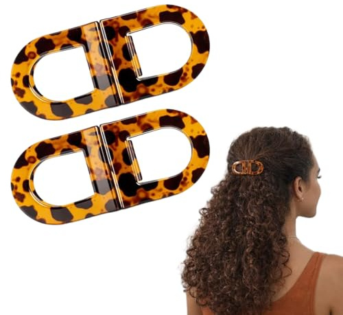 Confezione da 2 Fermagli Magnetici per Capelli, a Forte Tenuta, Antiscivolo, Delicati Su Tutti i Tipi di Capelli, Tenuta Forte
