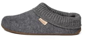Living Kitzbühel - Schurwolle - Hausschuh (42 EU Grau)