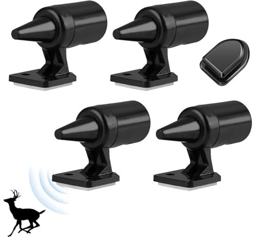 Silbatos de Ciervo para Coches,Silbato de Ciervo de Advertencia,Deer de Advertencia Silbato,Alerta de Ciervo para Vehiculos,Ultrasónico Ciervo Advertencia,para Coches,Vehículos,Motocicletas,6 Piezas