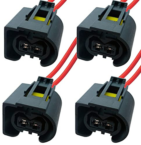 Greenspirits BOS A1685452928 - 4x Einspritzdüse Diesel mit Kabel (FEMALE) 50290937, L-BW50290937 - Metall, Nadelventil, 4 Ports, DN16