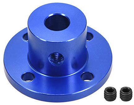 sourcing map 6mm Interne Diamètre H15*D15 Coupleur Axe Bride Rigide Accouplement Arbre Guide Moteur Connecteur pour Bricolage Pièces