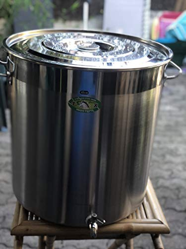 Générique Faitout Marmite avec Robinet 70 litres INOX Grande capacité Ideal Brassage Biere