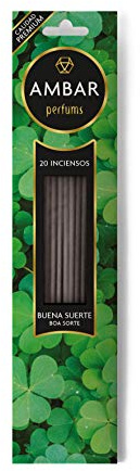 Hansel home Incienso Buena Suerte 20 Varillas, Mayor duración 60 Minutos por Varilla