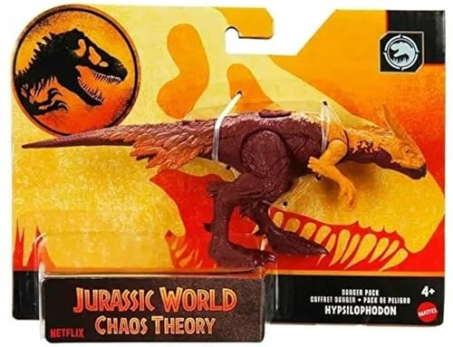 Jurassic World Hypsilophodon Spielzeug-Dinosaurier-Spielzeug für Kinder ab 4 Jahren