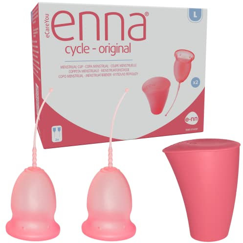 Enna Cycle Menstrual Cup Twin Pack, Large1 Units