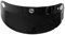 qiuxiaoaa Hot Universal 3 Snap Visor Face Shield Lens For Motorcycle Helmets Open Face Helmet brim Black