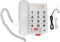 LD-265CID Teléfono con Cable de Botones Grandes con Identificador de Llamadas, Altavoz, Función de Marcación Y Habla Manos Libres Teléfono para Personas Mayores con Discapacidad Auditiva, Teléfono Dom