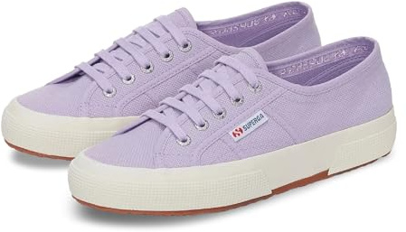 SUPERGA Unisex 2750-Baumwolle Classic Niedrige Turnschuhe, Violet Lila F Avori, 42 EU