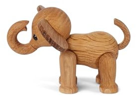 Spring Copenhagen Ella - Elegante Holzfigur | Holzfigur | 13 x 8 x 9 cm | Heimdekoration | Wohnzimmer & Kinderzimmer | Eichenholz (FSC) | Designer Kollektion | Design von Chresten Sommer