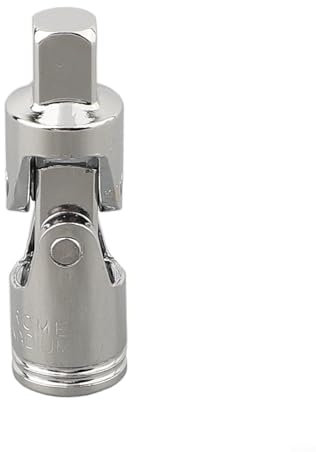 Jeu de douilles articulées, adaptateur d'entraînement pivotant, acier au chrome vanadium (3-8)