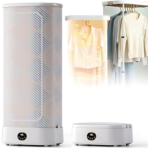 Steam Automatic Ironing Machine,1000w Portable Clothes Dryer, Steam Ironer,Clothes Dryer, Quickly Smooth Out Wrinkles, 360° Circulating Heat Flow, For Home, Laundry