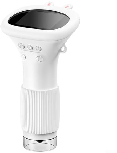 Digital Microscope For Kids, 100X Portable Pocket Microscopes, HD IPS Screen, Birthday Present For Girls Boys(white)