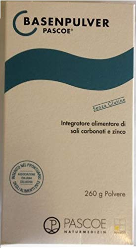 Integratore Alimentare Di Minerali Per Il Ripristino Dell' Equilibrio Dell Acido Base Nell' Organismo Basenpulver Polvere 260 G