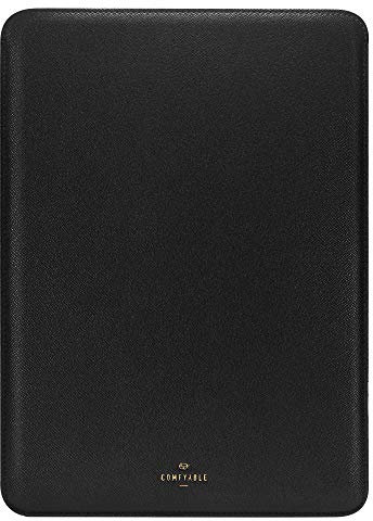 Comfyable Laptop Sleeve Precisely Compatible with 13 Inch MacBook Pro 13-in M2 2022 2021 M1 2020-2016 & Mac Air M4 2025 A3240 M3 2024 A3113 M2 M1, Faux Leather Cover Case, Black