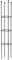 YLSZHY Garden Plant Cage Support, Outdoor Rose Peony Tree Climbing Plant Frame Flower Cages Vine Trellis, Plant Support Stakes for Flowers Fruit