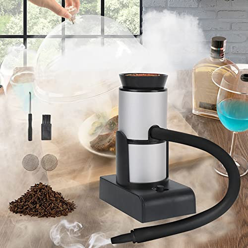 Kit Fumoir Cocktail, Fumeur Alimentaire Portable Infuseur De Fumée Infuseur De Saveur Blaster Fumeur Machine Avec Accessoires Pour Poissons Fruits De Mer Gastronomie Moléculaire Cocktails Noix Snacks
