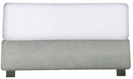 Irisette Kuschel Biber Bettlaken 150x250 cm Weiß