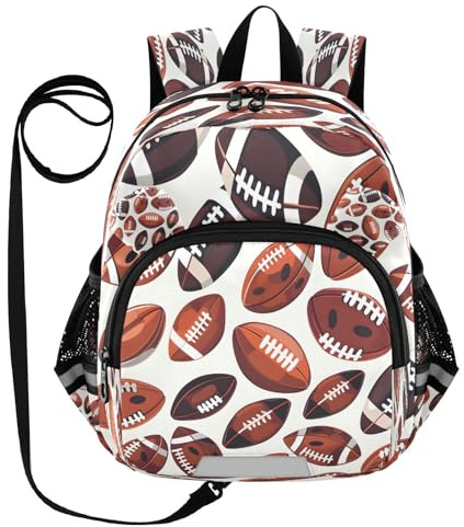 ISAOA Mini zaino per bambini zaino per bambini zaino da viaggio zaino da rugby attrezzature sportive per asilo elementare ragazzi ragazze, Multi, S